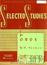 selected studies for oboe     PDF电子版封面    H.Voxman 