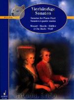 Sonaten Piano ED 5460   1996  PDF电子版封面    Vierhandige 