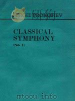 Classical Symphony No.1     PDF电子版封面     