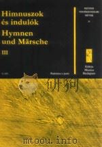 HYMNEN UND MARSCHE3 Z.4210   1964  PDF电子版封面    HIMNUSZOK 