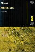 Sinfonietta Z.2409   1958  PDF电子版封面    W.A.Mozart 