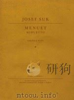 menuet minuetto violino e piano（1956 PDF版）
