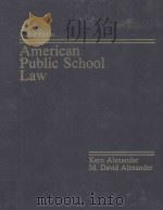 AMERICAN PUBLIC SCHOOL LAW  SECOND EDITION（ PDF版）