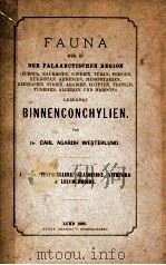 Fauna der in der Palaarctischen Region. Binnenconchylien v.1 Fam Testacellidae Vitrindae & Leucochro   1886  PDF电子版封面     