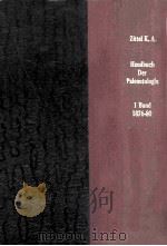 Palaeontologie Ⅰ   1880  PDF电子版封面    Karl A.Zittel 