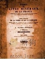 bassin houiller de la sarre et de lorraine .I fiore fossil 4me fascicule pecopteridees cop.2   1951  PDF电子版封面    paul corsin 