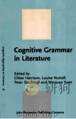 cognitive grammar in literature     PDF电子版封面     