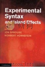 experimental syntax and island effects     PDF电子版封面     