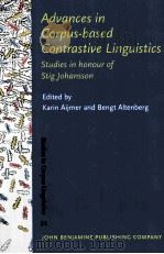 advances in corpus-based contrastive linguisticsstudies in honour of stig johansson（ PDF版）