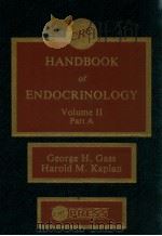 crc handbook of endocrinology volume Ⅱ part a     PDF电子版封面     