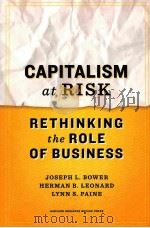 capitalism at risk rethinking the role of business   PDF电子版封面     