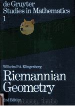 RIEMANNIAN GEOMETRY  SECOND REVISED EDITION   1995  PDF电子版封面  3110145936  WILHELM P.A.KLINGENBERG 