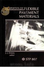 Properties of flexible pavement materials   1983  PDF电子版封面     