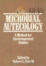 MICROBIAL AUTECOLOGY A METHOD FOR ENVIRONMENTAL STUDIES（1986 PDF版）