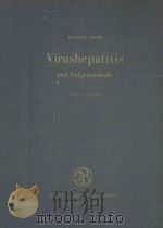 VIRUSHEPATITIS UND FOLGEZUSTANDE   1958  PDF电子版封面     
