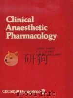 Clinical Anaesthetic Pharmacology   1991  PDF电子版封面  9780443020735;0443020736  John W. Dundee 