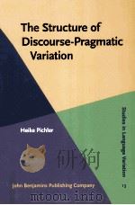 the structure of discourse-pragmatic variation     PDF电子版封面     