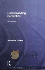 understanding semantics  second edition     PDF电子版封面     