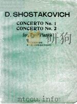 D.SHOSTAKOVICH COLLECTED WORKS IN FORTY-TWO VOLUMES VOLUME THIRTEEN CONCERTO NO.1 CONCERTO NO.2   1983  PDF电子版封面    D.SHOSTAKOVICH 