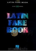 LATIN FAKE BOOK OVER 500 SONGS C EDITION（ PDF版）