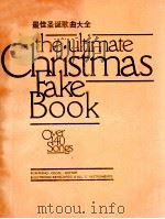 THE ULTIMATE CHRISTMAS FAKE BOOK OVER 140 SONGS（1985 PDF版）