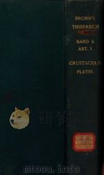 die klassen und ordnungen des thier-reichsband 5 abt.1 plates（ PDF版）