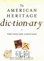 THE AMERICAN HERITAGE DICTIONARY OF THE ENGLISH LANGUAGE FOURTH EDITION（ PDF版）