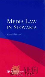 MEDIA LAW IN SLOVAKIA ANDREJ SKOLKAY     PDF电子版封面  9041134394  ADDREJ SKOLKAY 