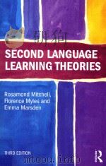 second language learning theories  third edition     PDF电子版封面     