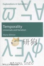 temporalityuniversals and variation     PDF电子版封面     