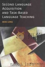 second language acquisition and task-based language teaching     PDF电子版封面     
