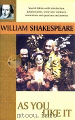 WILLIAM SHAKESPEARE AS YOU LIKE IT     PDF电子版封面  8174761194   