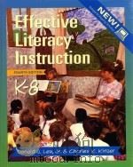 EFFECTIVE LITERACY INSTRUCTION K-8 FOURTH EDITION   1999  PDF电子版封面  0139075445   