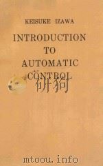 INTRODUCTION TO ATUOMATIC CONTROL（1963 PDF版）