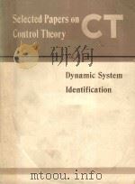 Selected Papers on Control Theory Vol.1 DYNAMIC SYSTEM INDENTIFICATION（1979 PDF版）