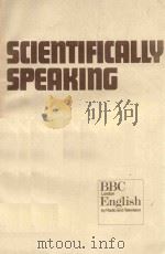 SCIENFIFICALLY SPEAKING（1971 PDF版）