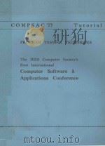 PROGRAM TESTING TECHNIQUES：THE IEEE COMPUTER SOCIETY'S FIRST INTERNATIONAL COMPUTER SOFTWARE &（1977 PDF版）