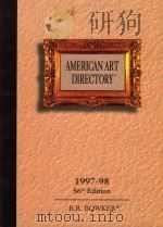 AMERICAN ART DIRECTORY 1997-98 56TH EDITION（1997 PDF版）