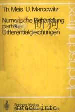 NUMERISCHE BEHANDLUNG PARTIELLER DIFFERENTIALGLEICHUNGEN     PDF电子版封面    