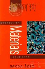 JOURNAL OF MATERIALS CHEMISTRY VOLUME 8 NUMBER 2 FEBRUARY 1998     PDF电子版封面     