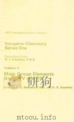 MAIN GROUP ELEMENTS GROUPS V AND VI（ PDF版）