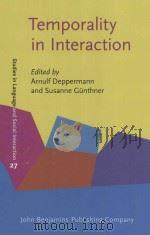 temporality in interaction     PDF电子版封面     