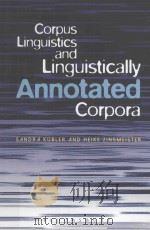 corpus linguistics and linguistically annotated corpora     PDF电子版封面     