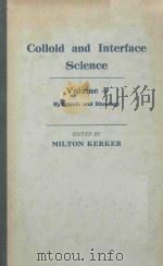COLLOID AND INTERFACE SCIENCE VOL.IV HYDROSOLS AND RHEOLOGY（1976 PDF版）