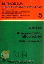 MIKROPROZESSOR-MIKRORECHER FUNKTION UND ANWENDUNG（1979 PDF版）