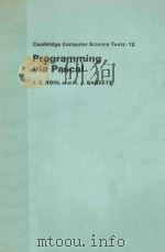 Programming via Pascal   1980  PDF电子版封面  0521226287  Rohl;J. S.;Barrett;H. J. 