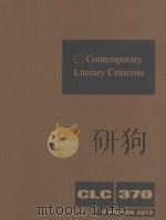 contemporary literary criticism  volume 370     PDF电子版封面     