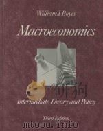 MACROECONOMICS INTRMEDIATE THEORY AND POLICY THRID EDITION（1992 PDF版）