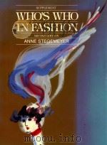 WHO'S WHO IN FASHION SECOND EDITION SUPPLEMENT ANNE STEGEMEYER（1992 PDF版）