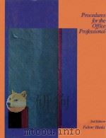 PROCEDURES FOR THE OFFICEPROFESSIONAL 2ND EDITION（1990 PDF版）
